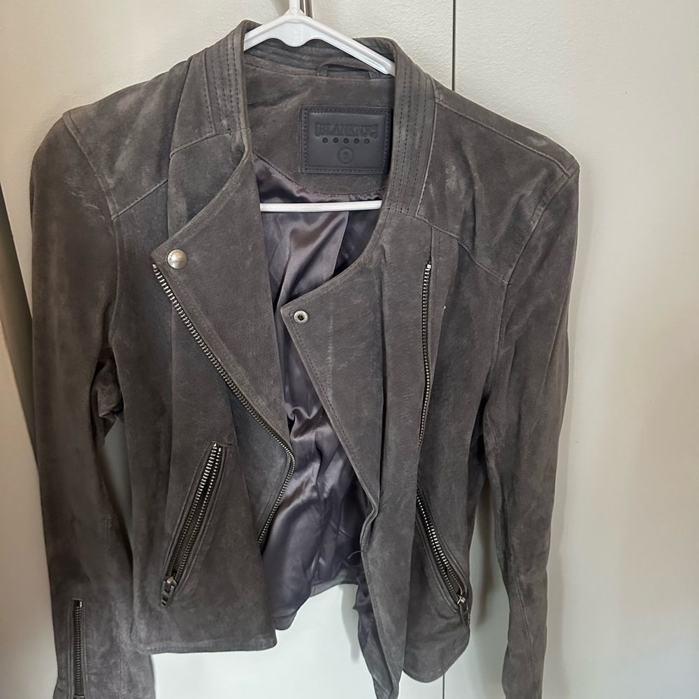 BLANK NYC leather jacket